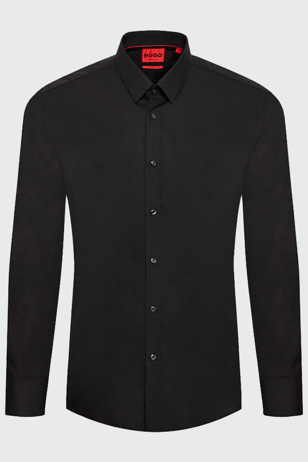 ΠΟΥΚΑΜΙΣΟ HUGO - 001 ΜΑΥΡΟ